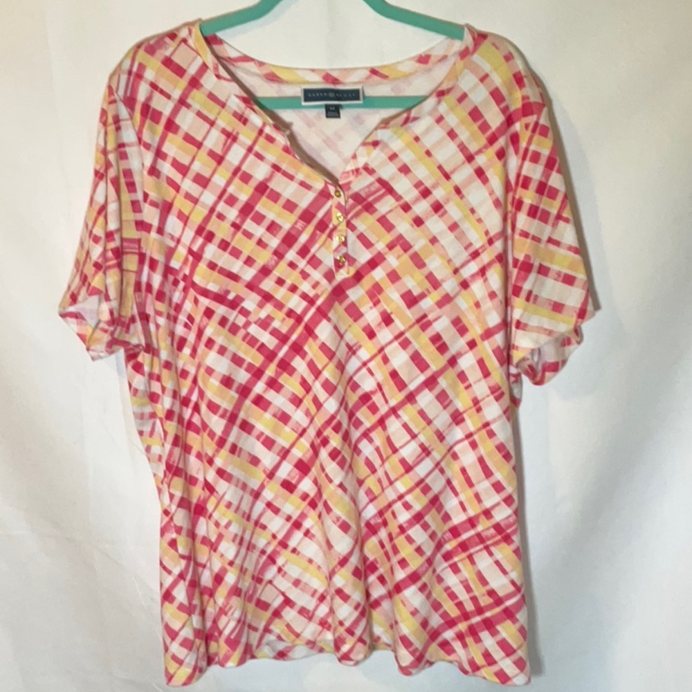 Karen Scott Short Sleeve Top